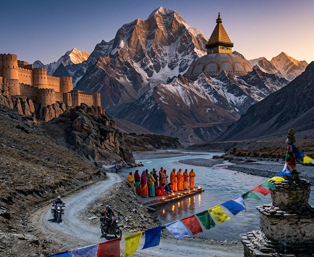 North India with Nepal