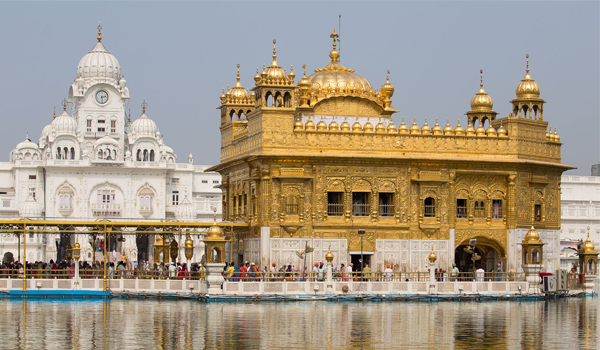 Golden Triangle With Golden Temple